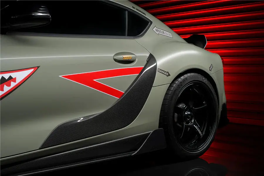 Darwinpro 2019+ Toyota Gr Supra (J29 & Db) A90 A91 Carbon Fiber Door Panels Garnish Trim 1