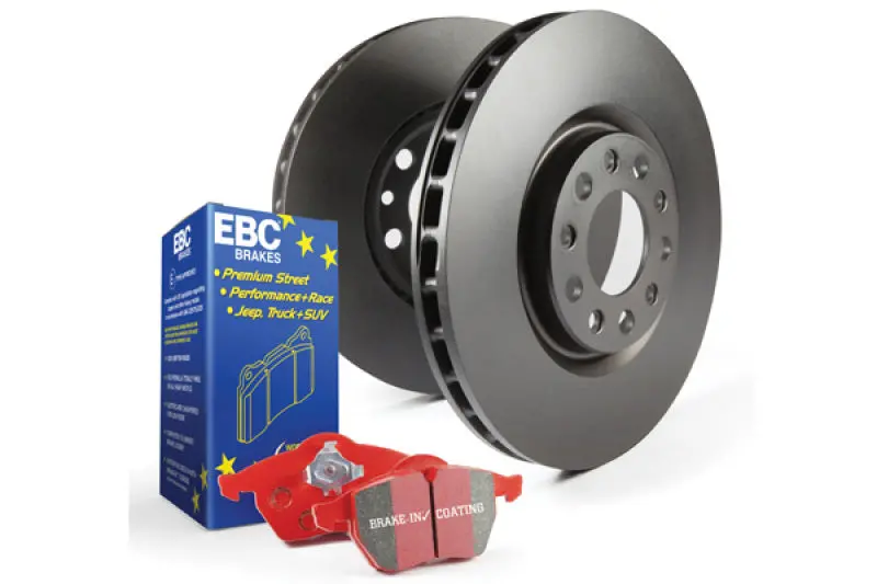 Stage 12 High-Performance Brake Kit: Redstuff Pads & Rk Rotors 1
