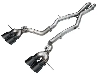 Awe Tuning Bmw G87 M2 Track Edition Exhaust - Diamond Black Tips 1