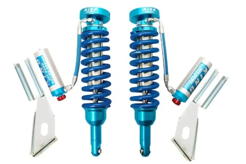 King Shocks 2016+ Toyota Hilux Front 2.5 Dia Remote Reservoir Coilover W/Adjuster (Pair) 1