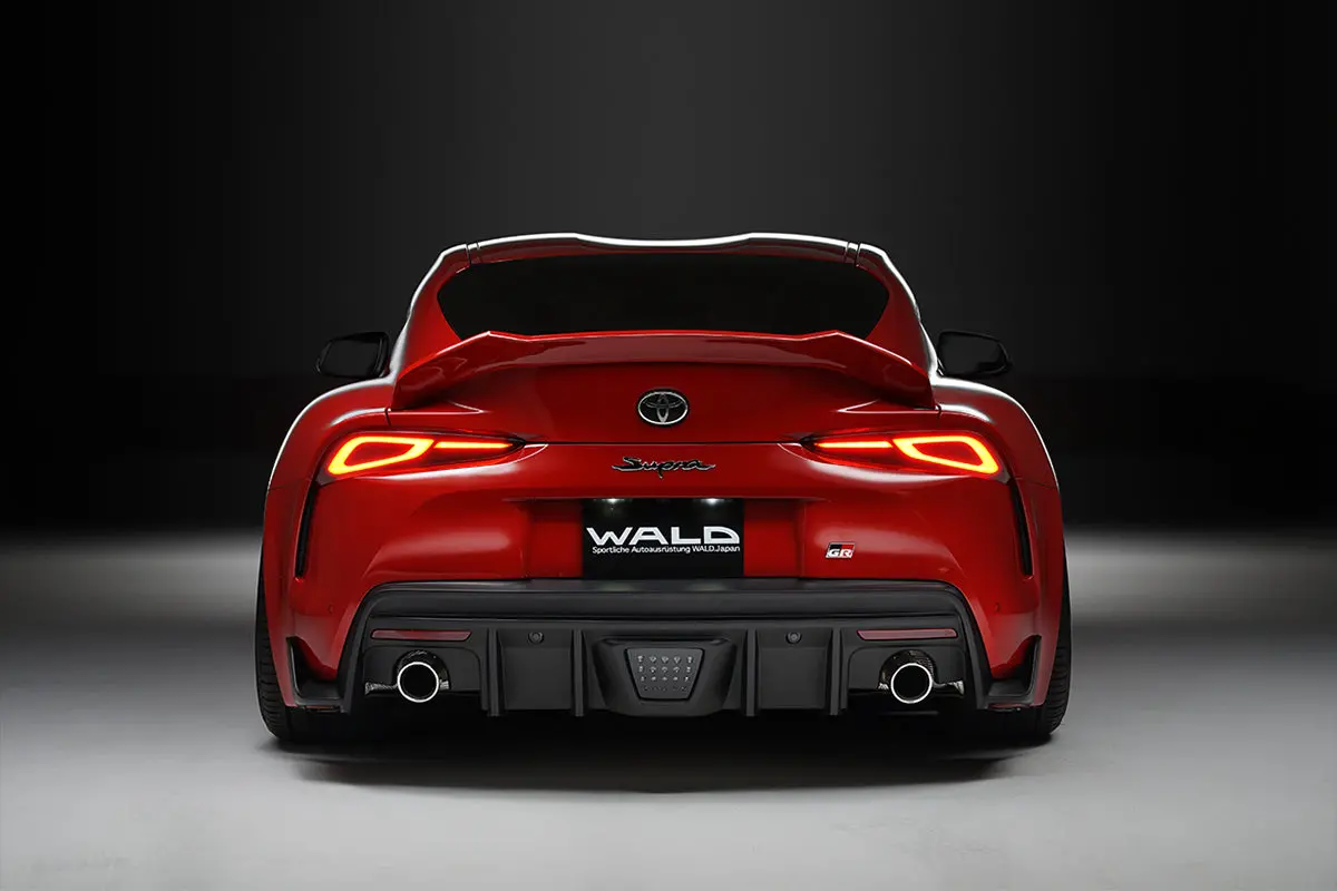 Wald Sports Line Rear Diffuser For Toyota Supra A90 1