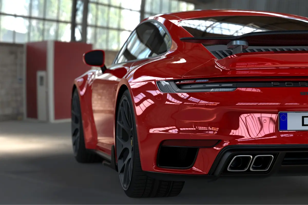 Dmc Porsche 992 Turbo S: Carbon Fiber Side View Mirror Caps Fits The Oem Coupe 1