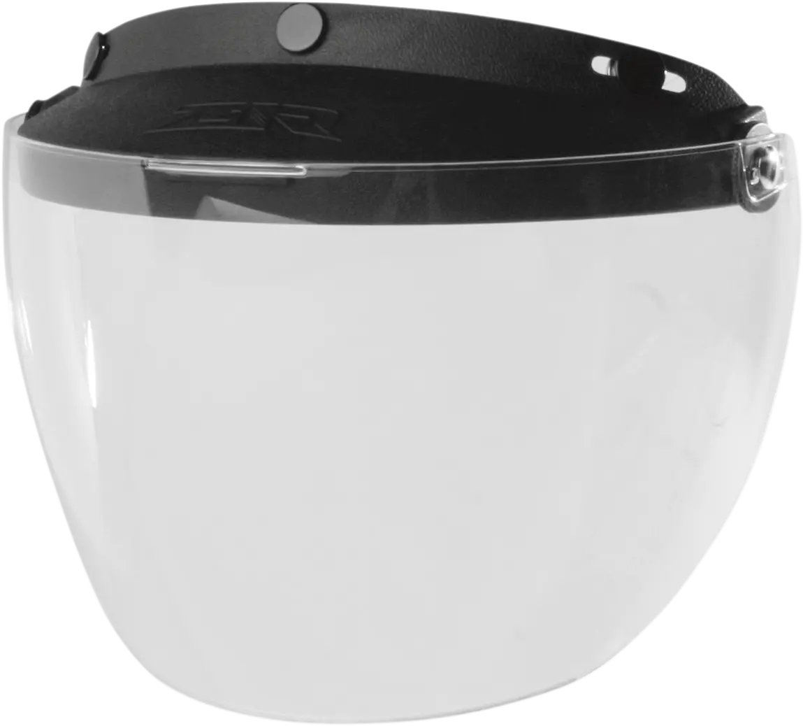 Z1R 3-Snap Windshield Shield – Clear, Universal Fit (Model 0131-0062) 1