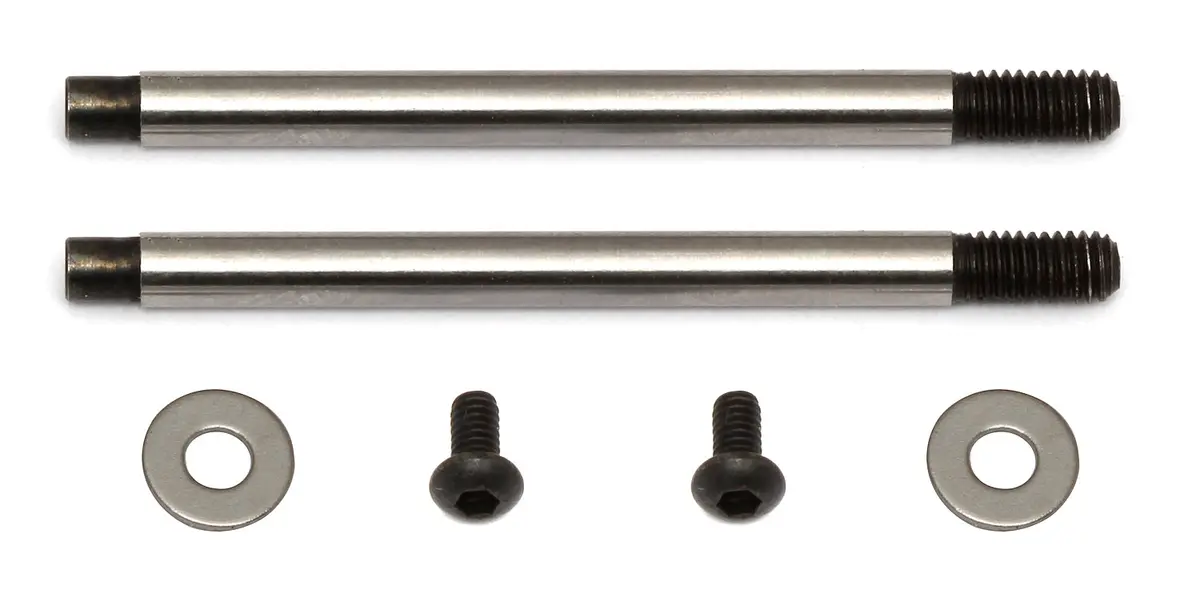 91616 3X21mm Shock Shaft V2 Chrome 1