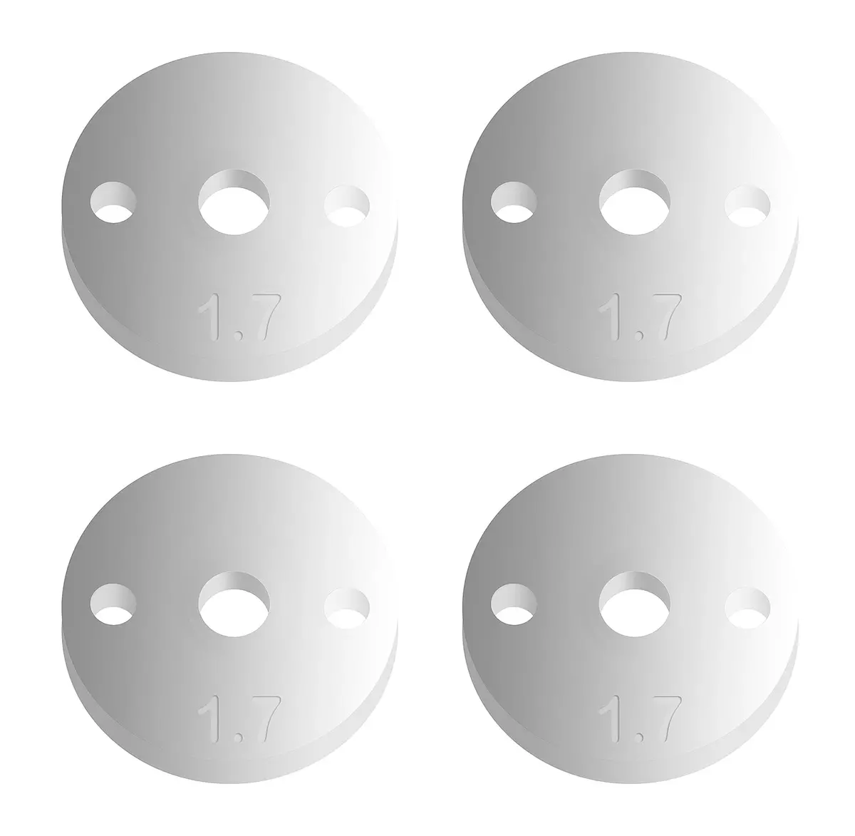 91627 Ft12mm Pistons 2X1.7Fl 1