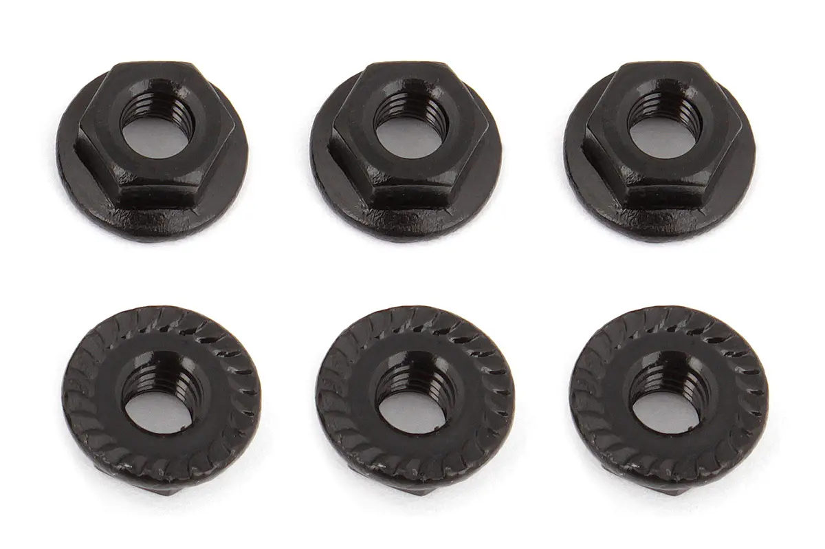 91738 M4 Serrated Nut 1