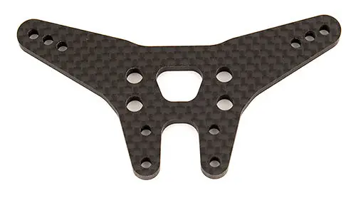 91769 Rc10b6.1 Rear Shock Tower, Carbon Fiber 1
