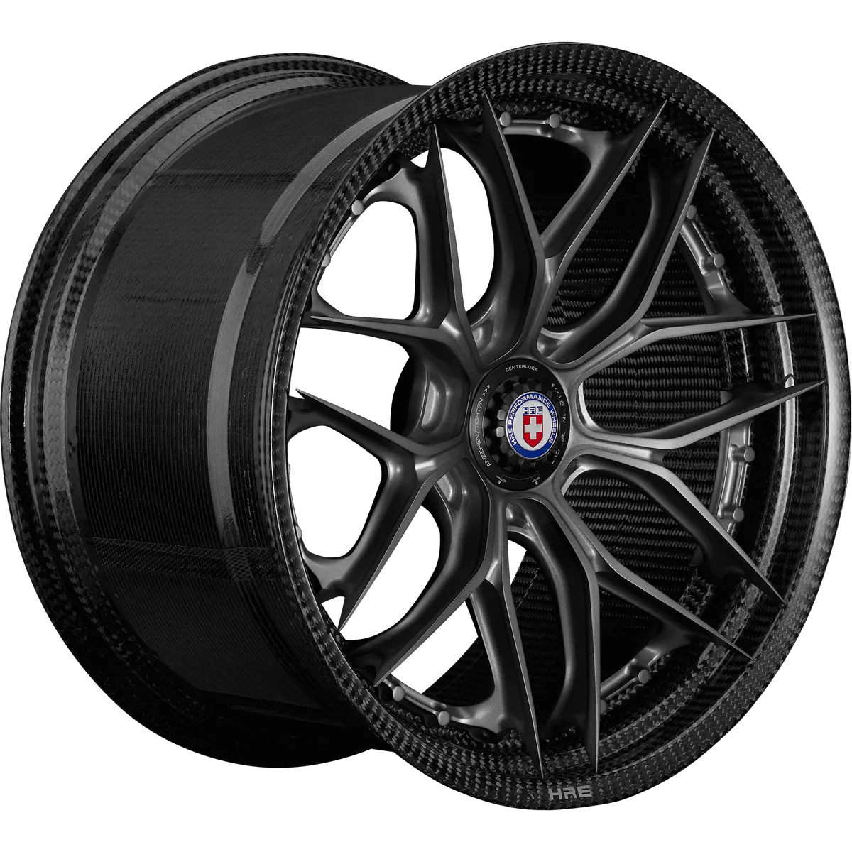 Hre Forged 2-Piece Crbn™ Series Carbon Fiber Forged Hx100 1