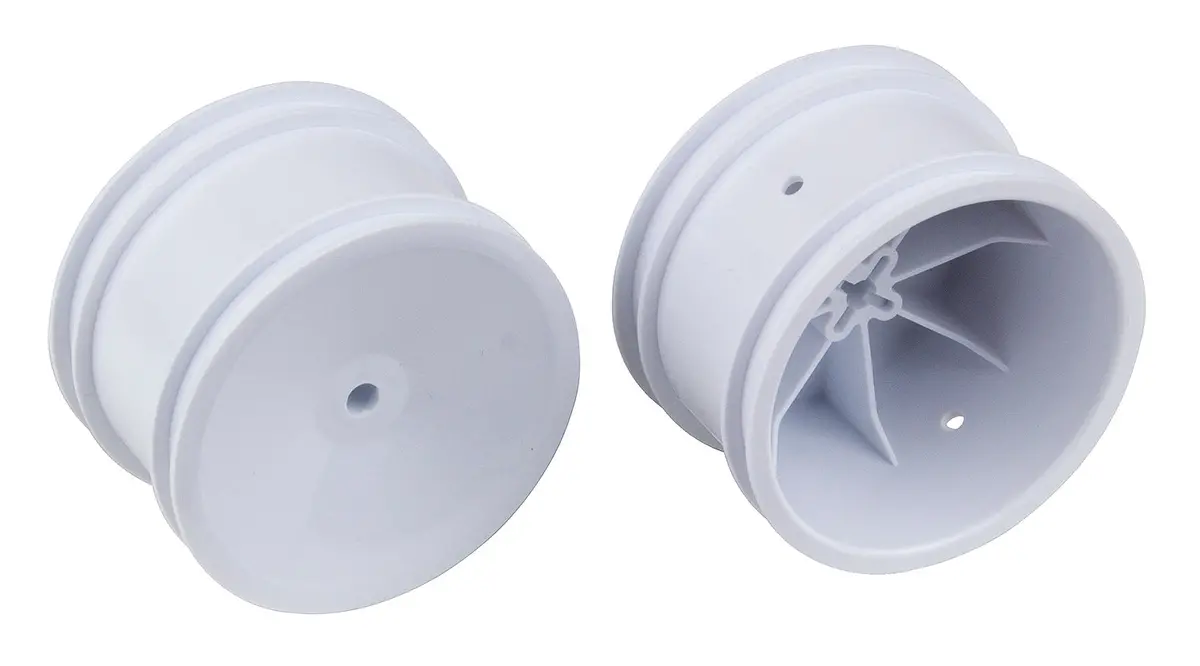 9589 B4 Rear Wheels 2.2" (White) 1