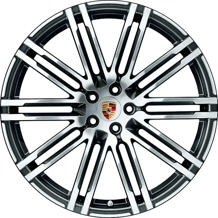 (Demo Car Wheels) 21” Porsche Macan 911 Turbo Design Oe Wheels 1