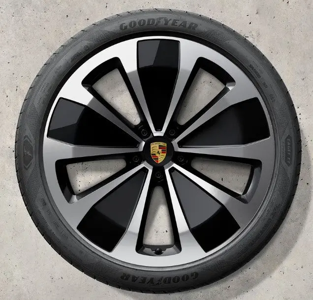 22” Porsche Macan H2 Ev / Gts / Turbo 2025+ Macan Style Oe Wheels Set 1