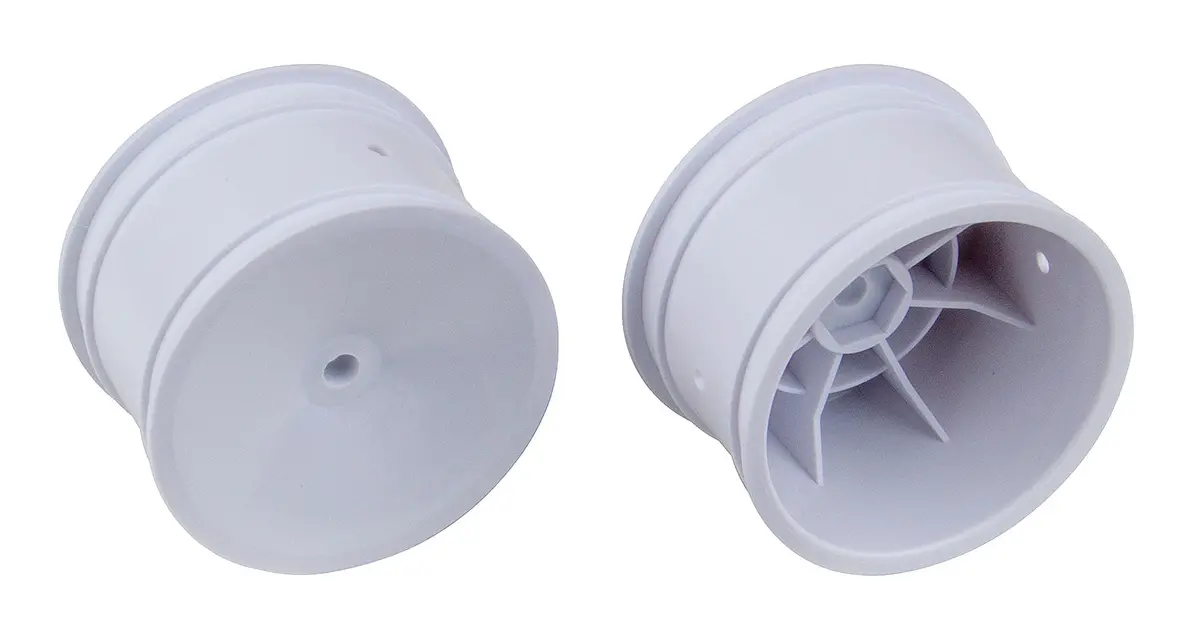 9695 2/4Wd Rear Wheels 2.2", 12Mm Hex (White) 1