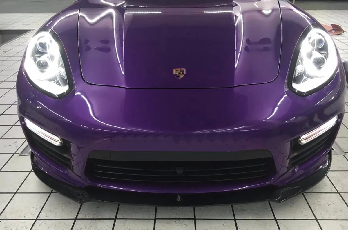 Dmc Porsche Panamera 970 Front Lip Spoiler Carbon Fiber Non-Turbo 1