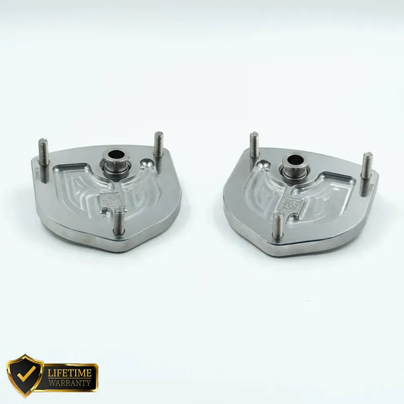 Suspension Secrets Camber Caster Plate Top Mounts - Porsche 981 / 718 Cayman Gt4 1
