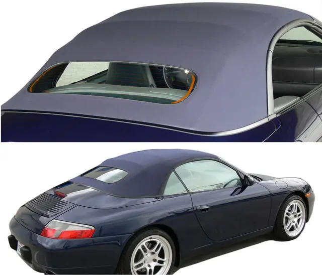 Porsche 996 Carrera 1998-2004 Top W/Glass Window: German Canvas 1