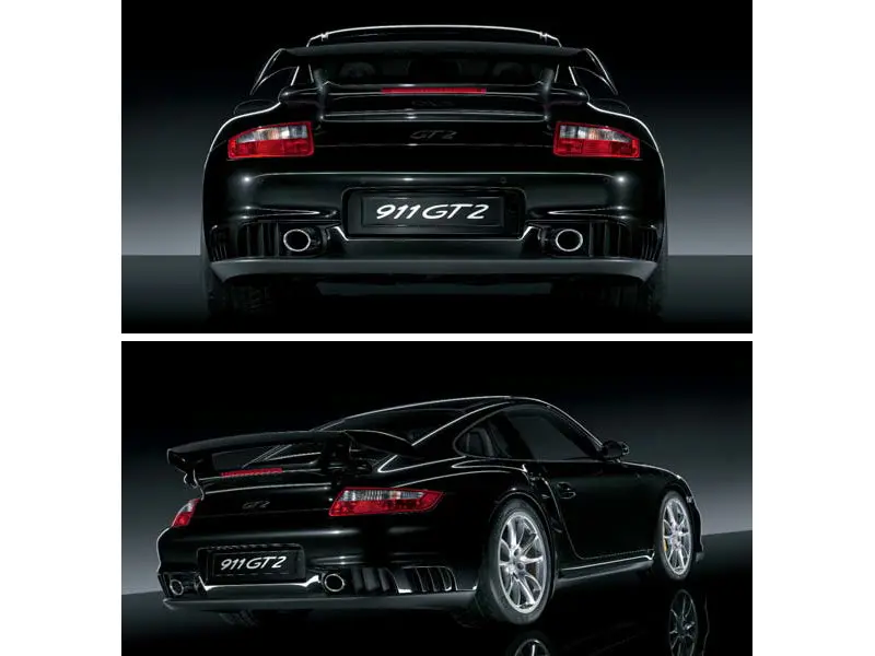 Porsche 997 911 Gt2 Style Rear Bumper Kit 1