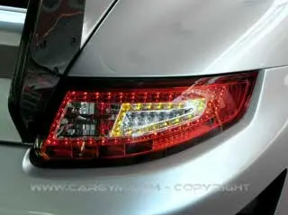 Porsche 911 997.1 Carrera Gt3 Gt2 Tinted Facelift Led Taillight 1