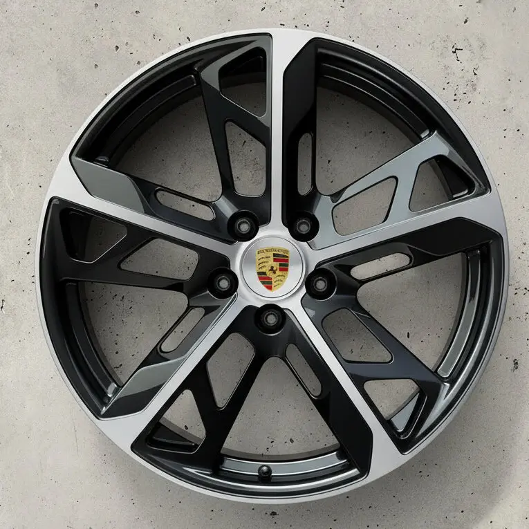 (Demo Car Wheels) 21" Porsche Taycan Cross Turismo Design Oe Wheels 1