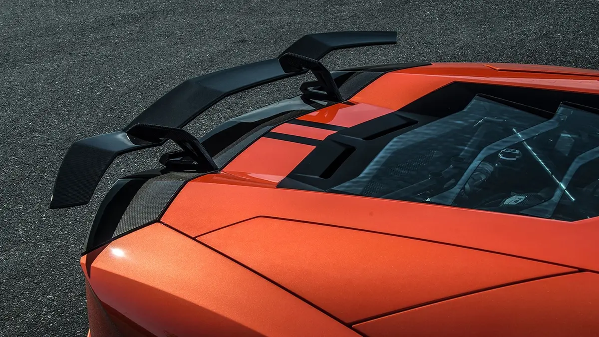 Vorsteiner Lamborghini Aventador Lp700 Zaragoza Edizone Rear Aero Wing 1