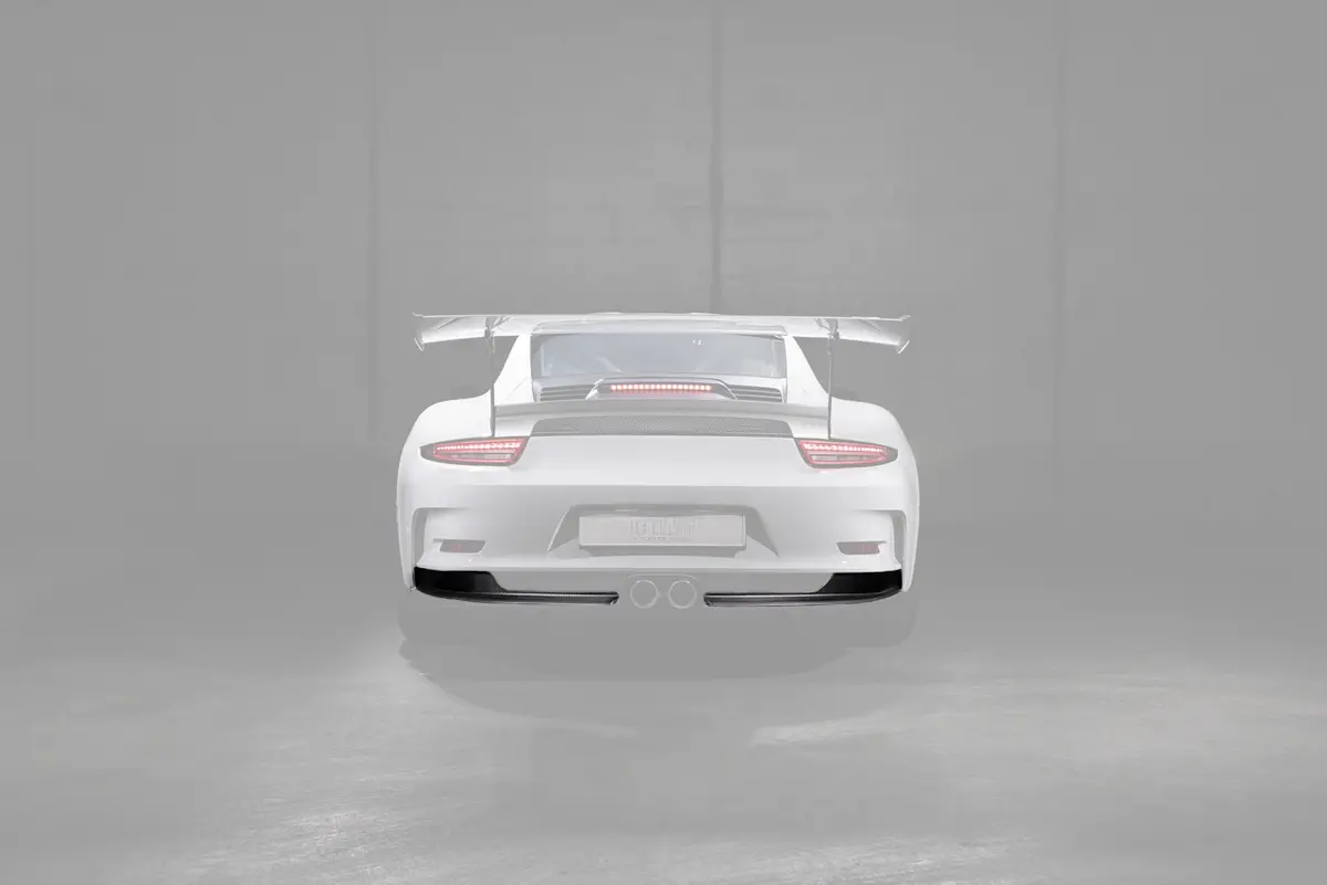 Techart Diffusor Carbon 'Matte' For Porsche 991.1 Gt3 Rs Until My16 1