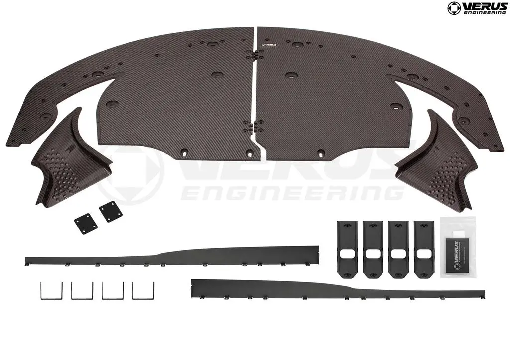 Verus Engineering High Downforce Front Splitter Kit - Mk5 Toyota Supra 1