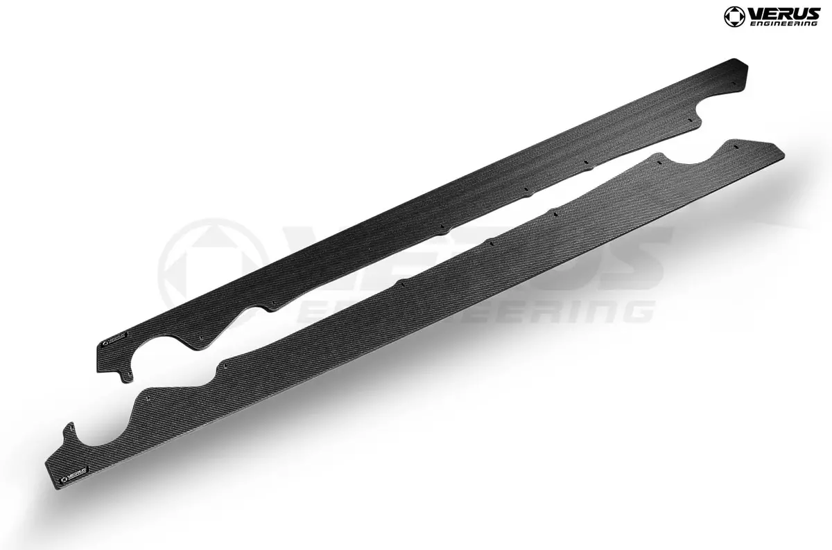 Verus Engineering Carbon Polyweave Side Splitter Kit - G87 Bmw M2 1