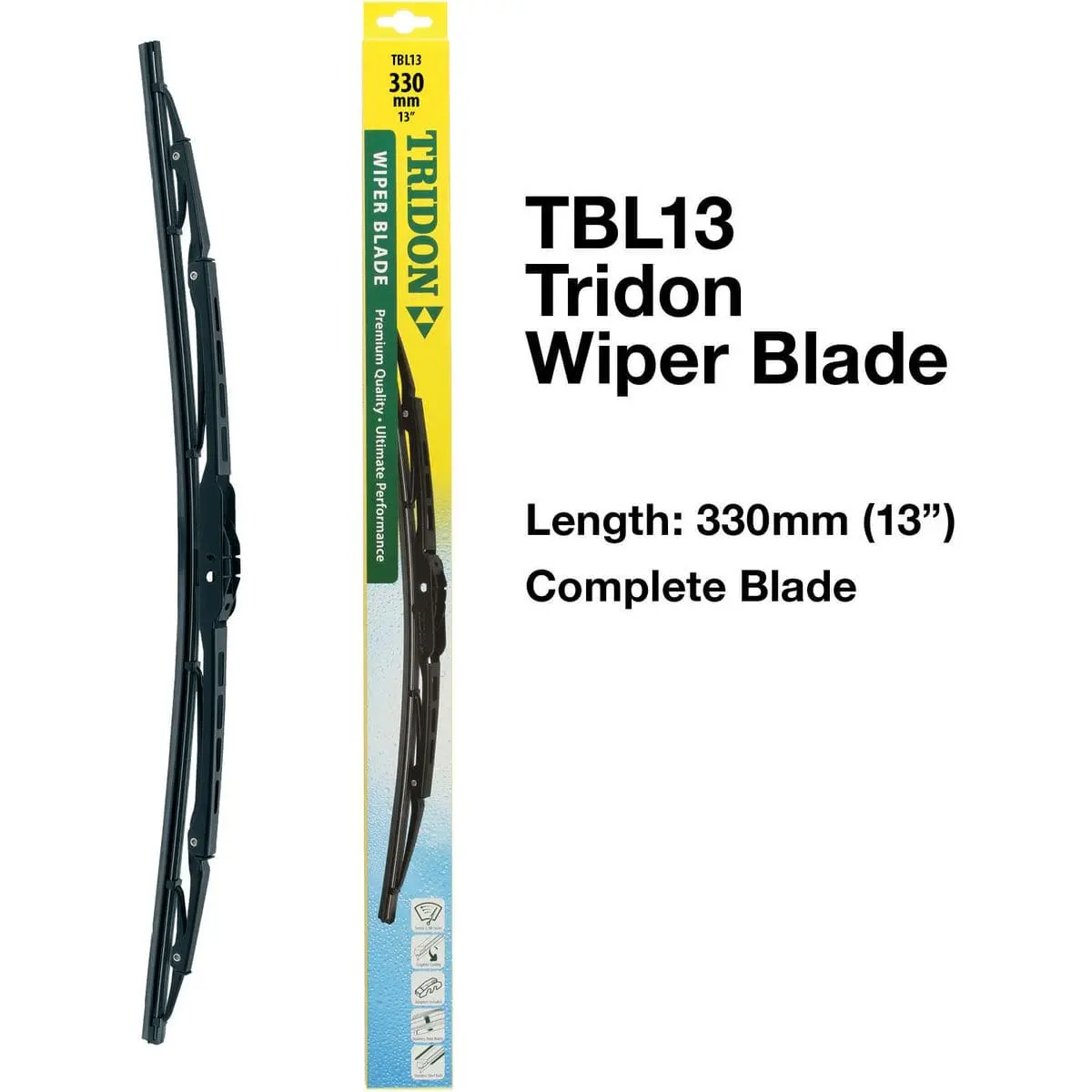Tridon Wiper Blade - 330Mm 13In Single 1