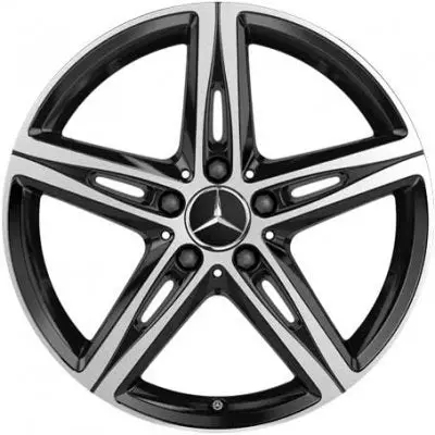 18" Mercedes-Benz A-Class / Cla 5 Spoke Oe Wheels 1