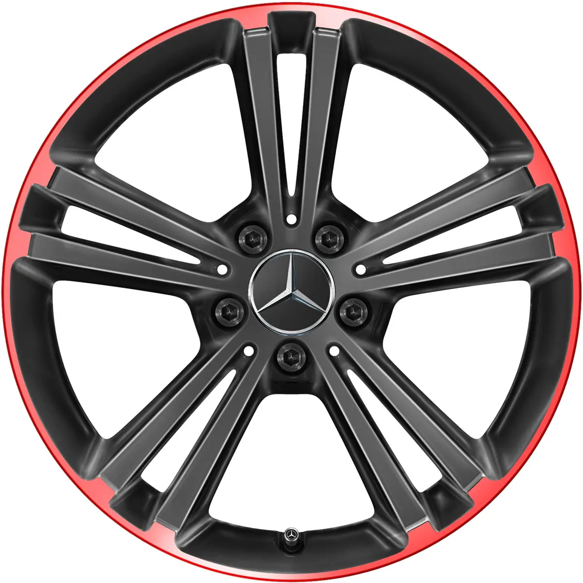 18" Mercedes-Benz A-Class / Cla 5 Twin Spoke Oe Wheels 1