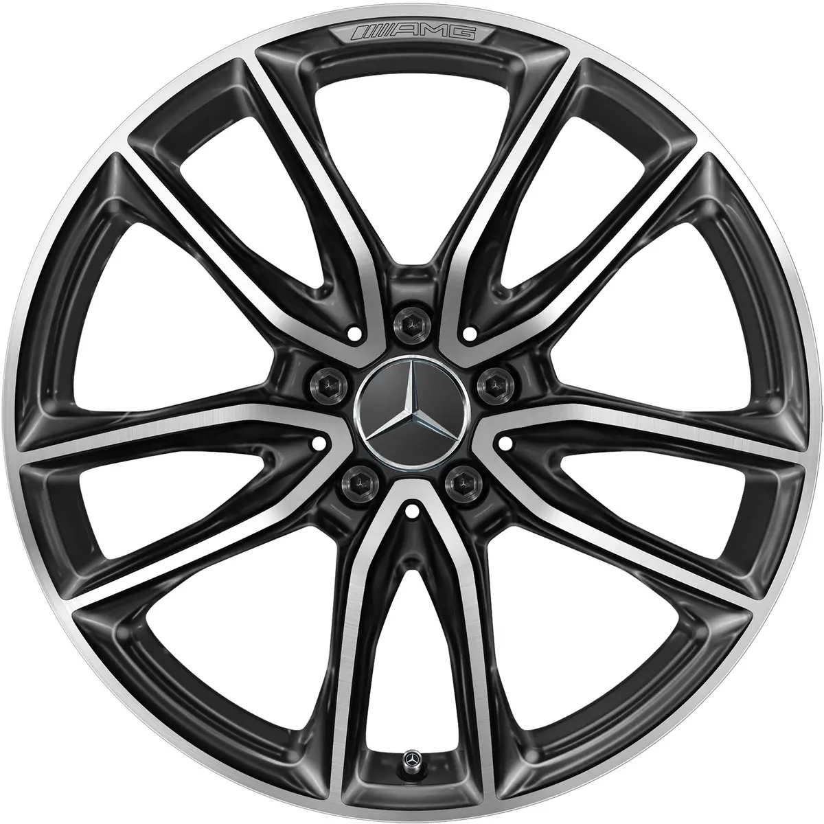 19" Mercedes-Benz A-Class / Cla Amg 5 Twin Spoke Oe Wheels 1