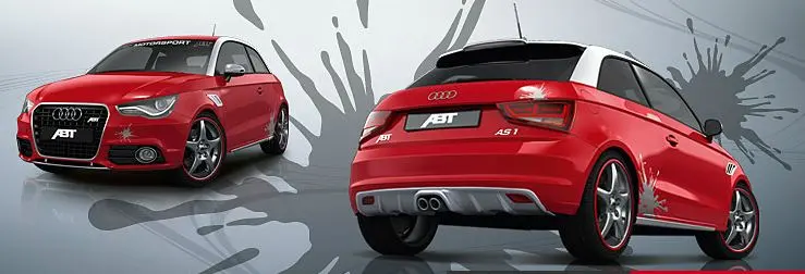 Audi A1 2010+ Abt Germany Full Body Kit W/ Muffler 1