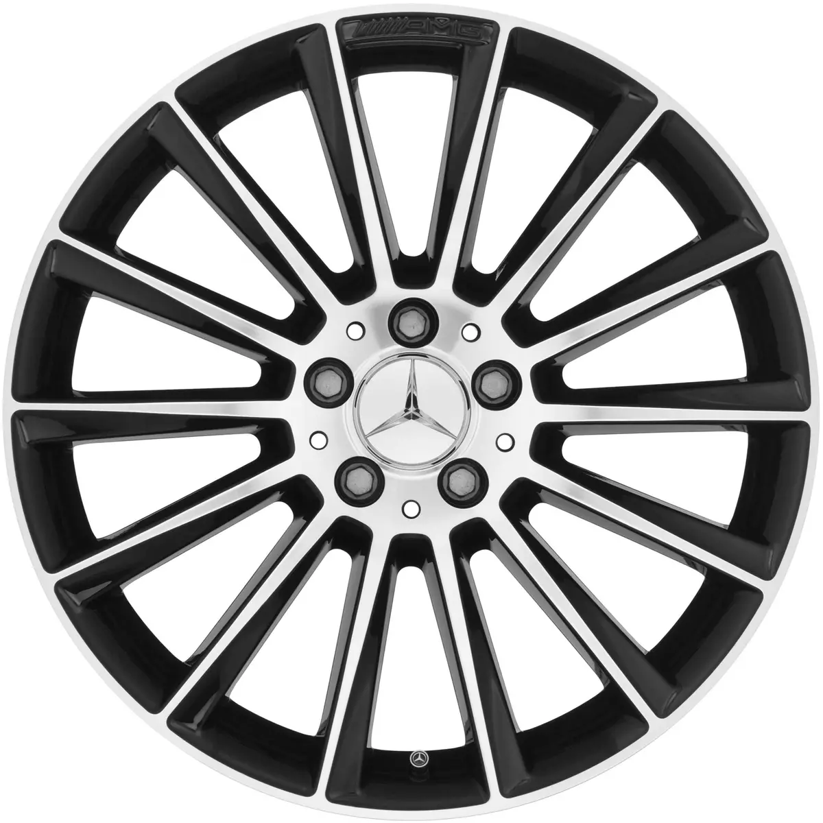 19" Mercedes-Benz C-Class W205 Amg 14 Spoke Oe Complete Wheels 1