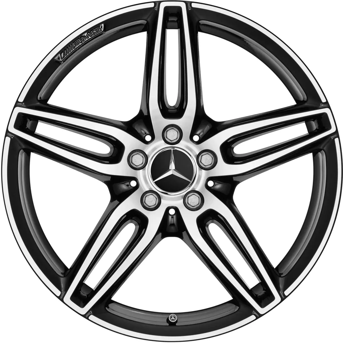 19” Mercedes-Benz E-Class Amg 5-Twin-Spoke Oe Wheels 1