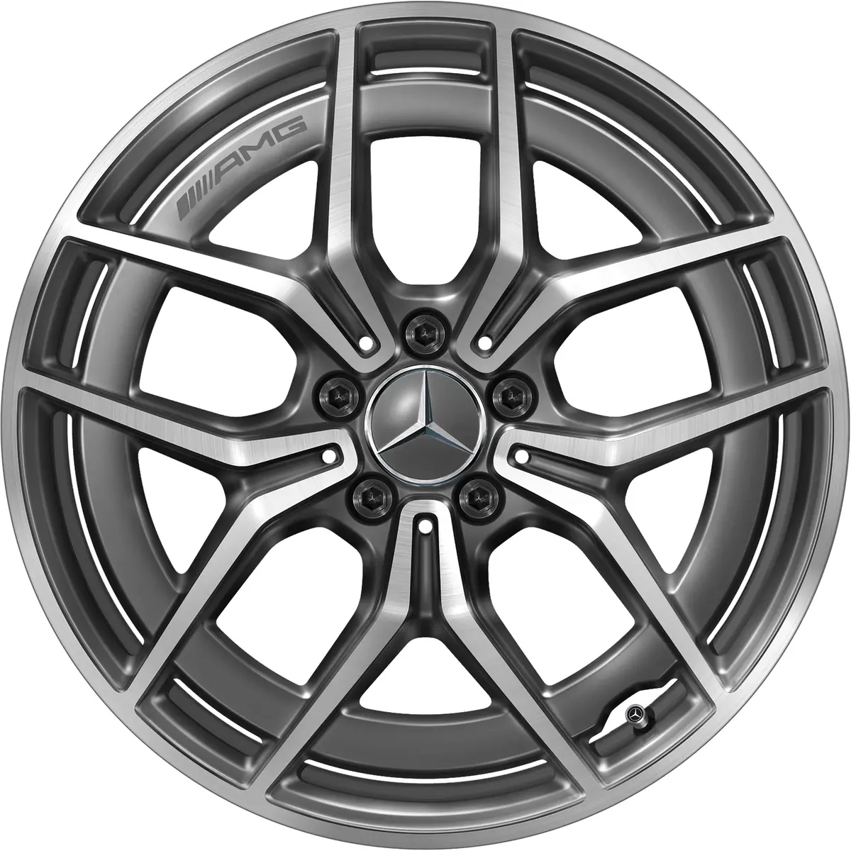 (Demo Car Wheels) 19” Mercedes-Benz E-Class Amg Double Spoke Oe Wheels 1