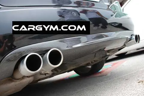 Audi A4 B7 2005-2007 Carbon Fiber Rear Diffuser 1