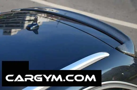 Audi A4 B8 Avant C Style Carbon Fiber Rear Spoiler 1