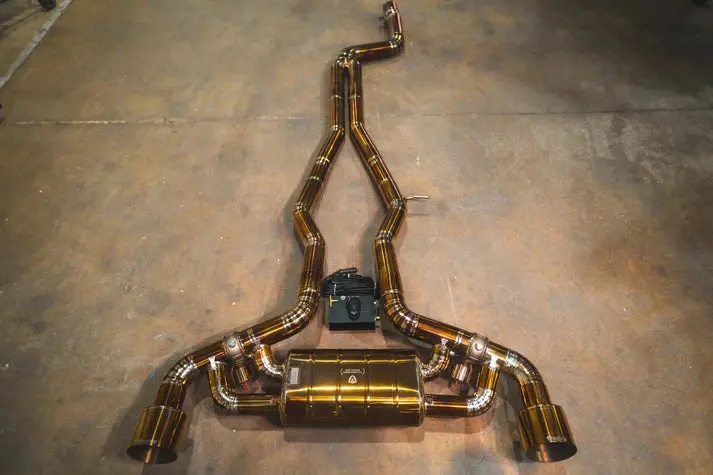 Valvetronic A90 Supra Valved Exhaust System 3