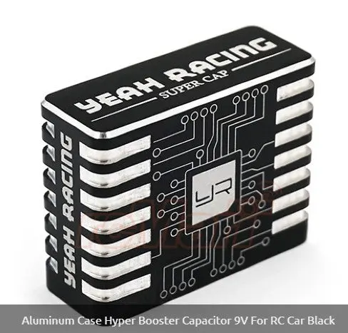 Ye-0027Bk Aluminum Case Hyper Booster Capacitor Max Voltage 9Volts 1