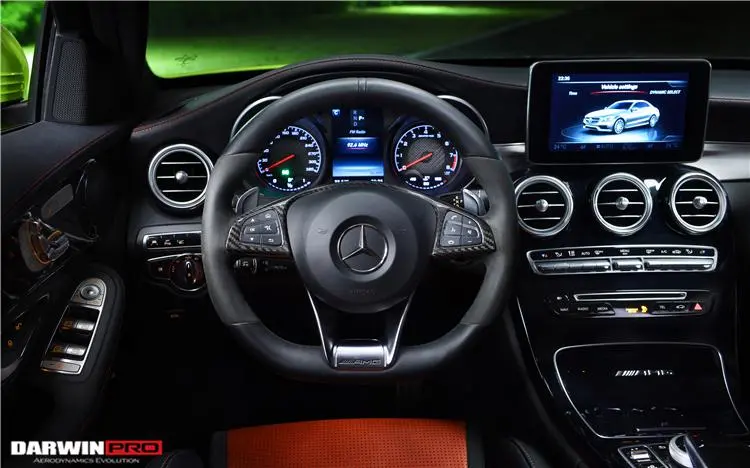 Darwinpro 2015-2018 Mercedes Benz W205 C63/S Amg Sedan Carbon Fiber Interior 1