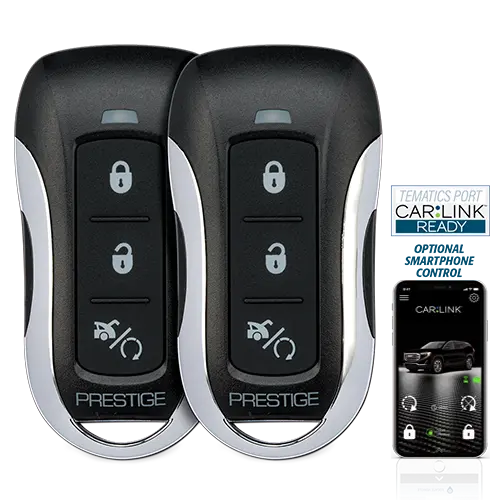 Prestige Aps57tm One-Way Remote Start & Keyless Entry System With Up To 1,500 Feet Operating Range (Install Only) 1