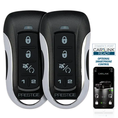 Prestige Aps787z One-Way Remote Start / Keyless Entry And Security System With Up To 1 Mile Operating Range (Install Only) 1