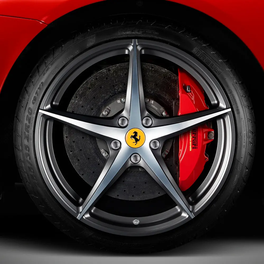20" Genuine Ferrari F12 Berlinetta 5-Spoke Forged Wheels 2
