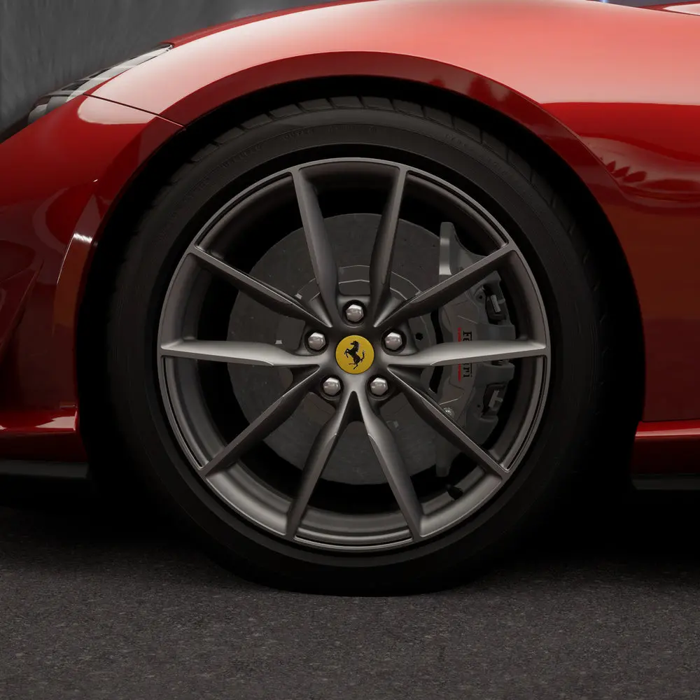 20" Ferrari 812 Gts Forged Wheels 3