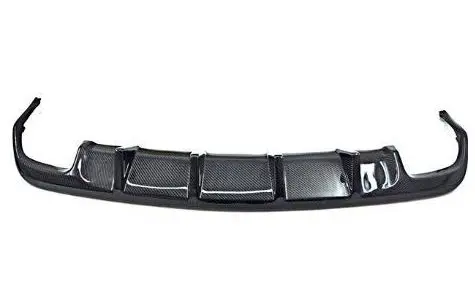 Mercedes-Benz C207 E-Coupe Carbon Fiber Quad Tips Rear Diffuser 1