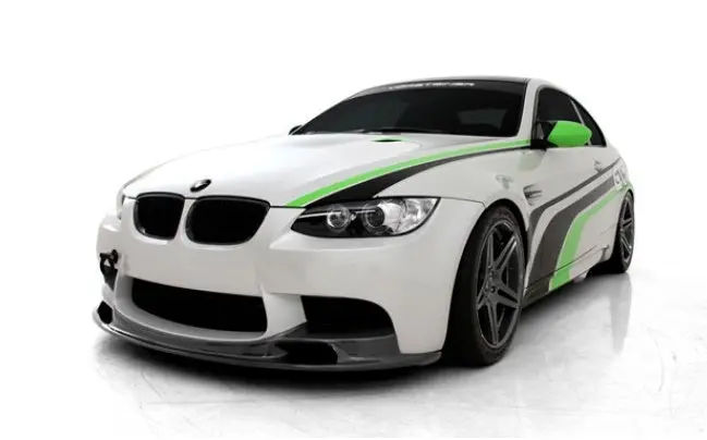 Bmw E90/E92/E93 M3 Vrs Gts-V Style Carbon Front Lip Spoiler 1