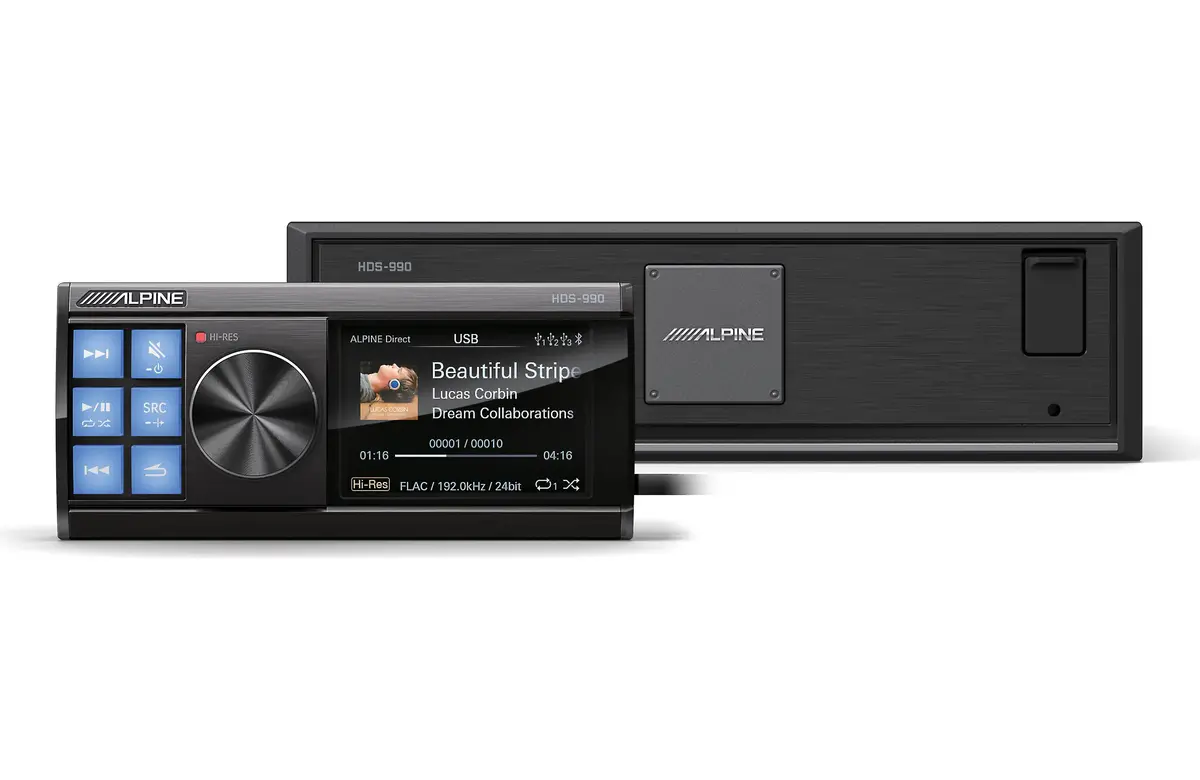 Alpine Hds-990 Status Series H-Res Digital Media Audio Source 1