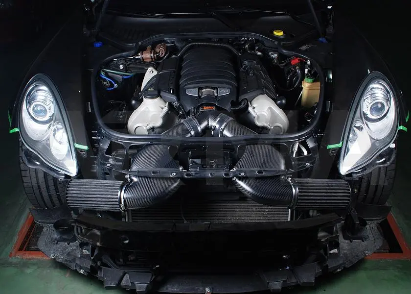 Armaspeed Carbon Fiber Cold Air Intake System For Porsche Panamera 970 V6 / V8 / V8 Turbo 3