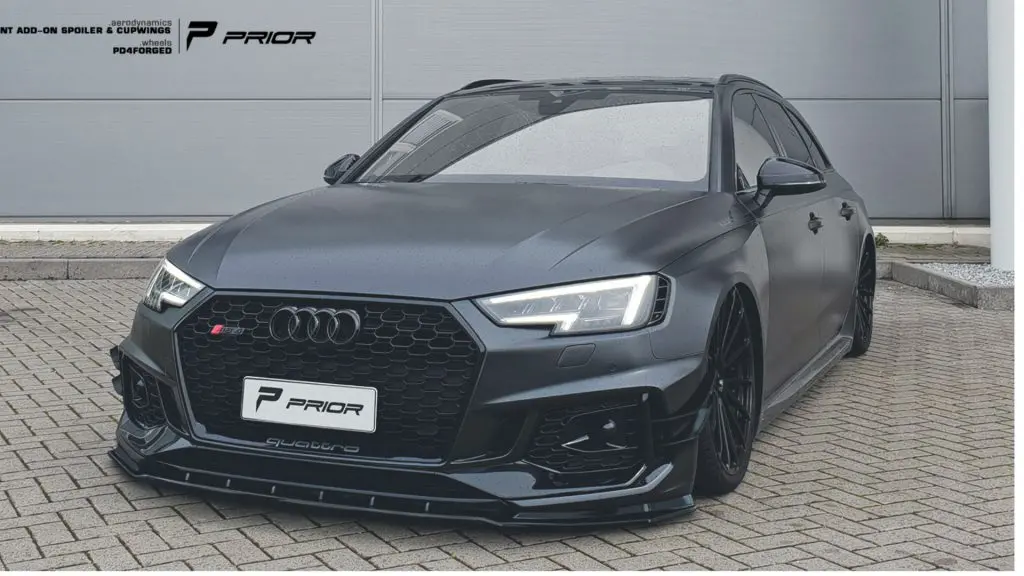 Prior Design Pd Front Lip Spoiler For Audi Rs4 B9 2018+ 1