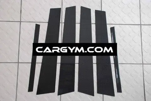 Bmw E90 3-Series 1X1carbon Weave Pillar Panel Covers 1