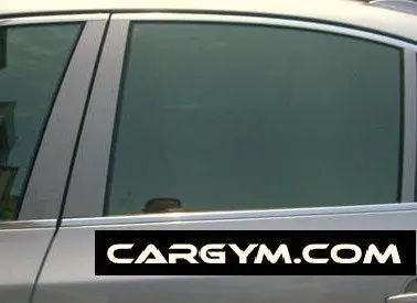 Bmw E60 5-Series Silver Carbon Pillar Panel Covers 1